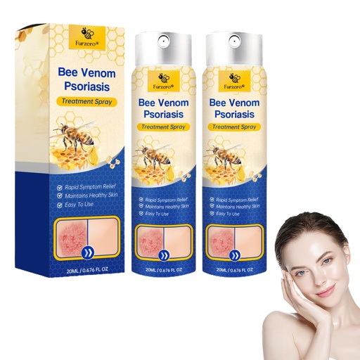 [BRSRAFL4CV6BOEL2] LOVILDS PsoriaHeal Bee Venom Psoriasis Care Spray pro,2024 Professional & Safe Formula，Effectively Relieves Itching，Suitable for All Skin Conditions (2 Bottle)