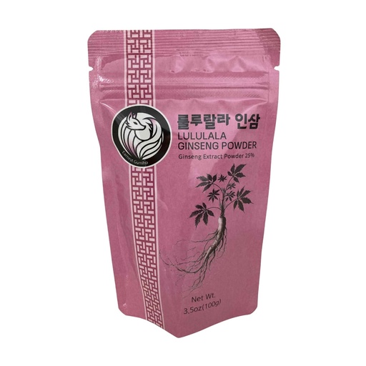 [BRSRECT6OF7BMHTD] Gumiho Ginseng Powder- Korean Panax Ginseng & Yam with Collagen Peptides & Hyaluronic Acid 3.5 Ounce (100g)