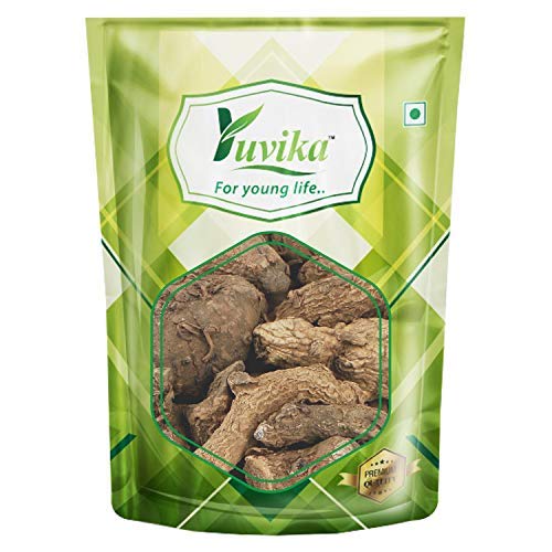 [BRSWYBANOF4B43Y7] YUVIKA Kali Haldi - Nar Kachur - Narkchaur - Curcuma Zerumbet - Zedoary Root - Black Turmeric (100 Grams)