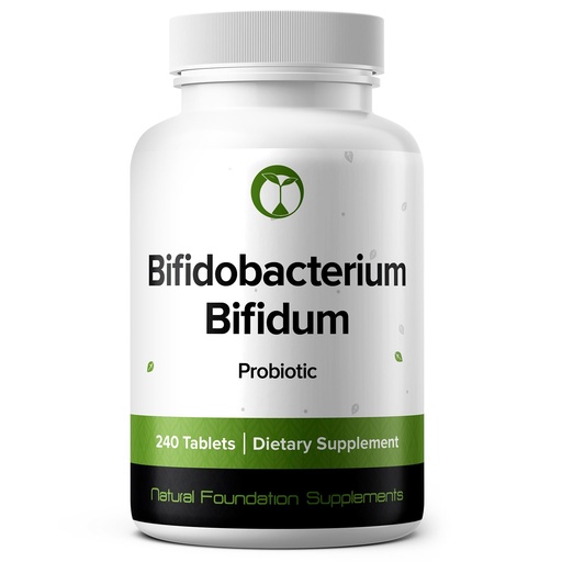 [BRSRAAIKO55BO3YZ] Bifidobacterium Bifidum Probiotic 240 Tablets (4 Month Supply) – Researched Strain – 3 Billion CFU – Digestive Health & Gut Comfort – GMP Certified (240, Bifidobacterium Bifidum)