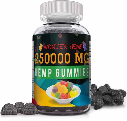 [BRSRAZANPJ5AE33O] Naturals Hemp Gummies Extra Strength Organic High Potency Supplement Nature's Leaf Gummy with Premium Hemp Oil Extract, Bloom Herbal Harmony Big Edible Gummy Made in USA