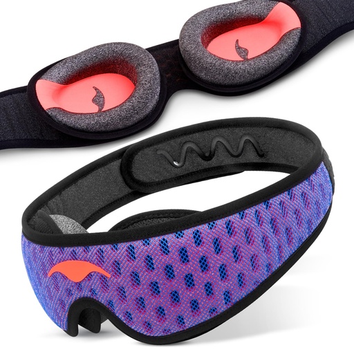 [BRSROYL7BBYQOE3H] Manta Pro Sleep Mask - 100% Light Blocking Sleep Mask for Side Sleepers, Breathable and Comfortable, Spacious & Zero Pressure for Long Lashes, Perfect for Sleep/Travel/Nap/Shift Work