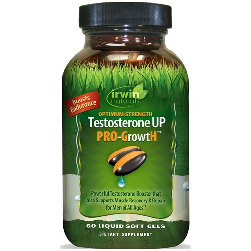 [BRSREFIYBFYGEAA6] Irwin Naturals Optimum-Strength Testosterone UP PRO-Growth 60ct