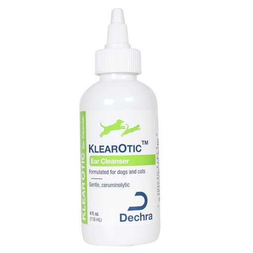 [BRSROEICOQFGMDY6] KlearOtic Ear Cleanser Formulated for Dogs and Cats 4 oz