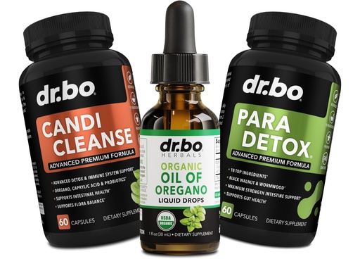 [BRSRAZIFPIJRU33A] Oregano Oil Organic Liquid Drops & Cleanse Capsules - Organic Oil of Oregano Drops Tincture Extract, Candi Cleanse Detox - Caprylic Acid, Wormwood Black Walnut & Cloves Capsules