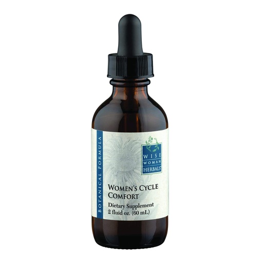 [BRSWYHTRBEDRG2TD] Wise Woman Herbals - Women’s Cycle Comfort 2 oz - Support for Female Menstrual Cycles & PMS - Promotes Ease, Comfort and Mood Balance - Liquid Extract (2oz)