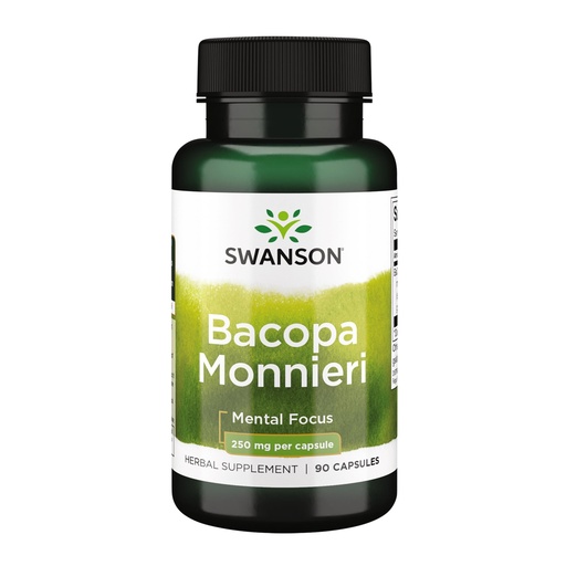 [BRSWIY36BQEB2YLO] Swanson Bacopa Monnieri Extract Bacognize 250 Milligrams 90 Capsules
