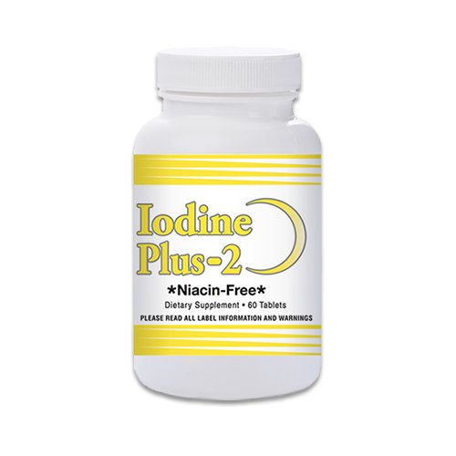[BRSWIFQNCAORC2TG] Iodine Plus 2 -Thyroid M.D.'s Official Formula - 2 Month Supply - 60 Tablets - for Thyroid Support