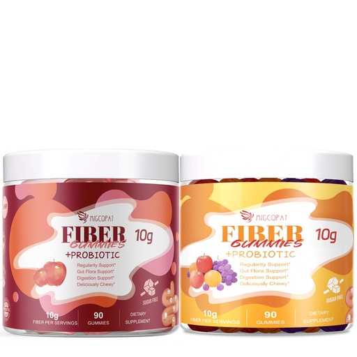 [BRSREGA3B4BR6CIZ] Migcopat (Grape, Apple, Orange) Fiber Gummies+Apple Gummies