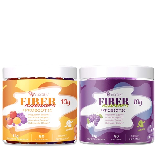 [BRSREGA3BYJRMDLH] Migcopat (Grape, Apple, Orange) Fiber Gummies+Grape Gummies