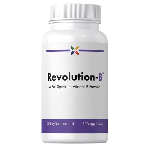 [BRSREBIPCB7AGFD7] Stop Aging Now - Vitamin B Complex Supplement - with Folate - Revolution-B - 30 Veggie Capsules - 1 Month Supply