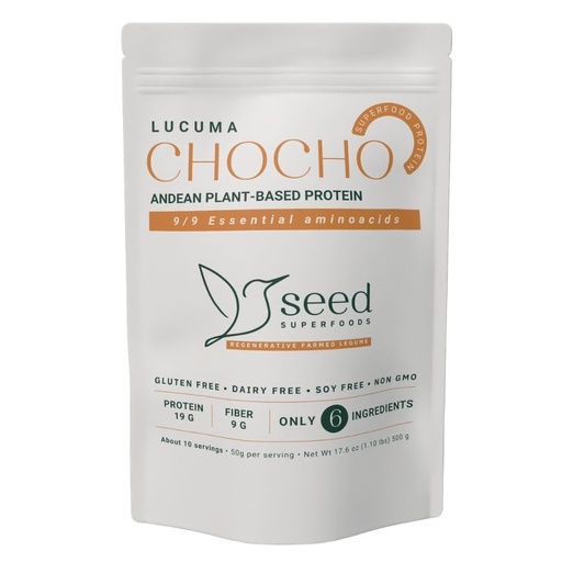[BRSREAT7AUNAM337] SEED Lucuma Protein Shake – Clean Plant Protein with Andean Chocho | Naturally Sweet Superfood Blend | 20g Protein | Low Sugar, High Fiber, Smooth & Creamy | Real Ingredients, No Additives