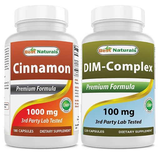 [BRSRMCQHOICRGADB] Cinnamon 1000 mg & DIM Supplement 100 mg