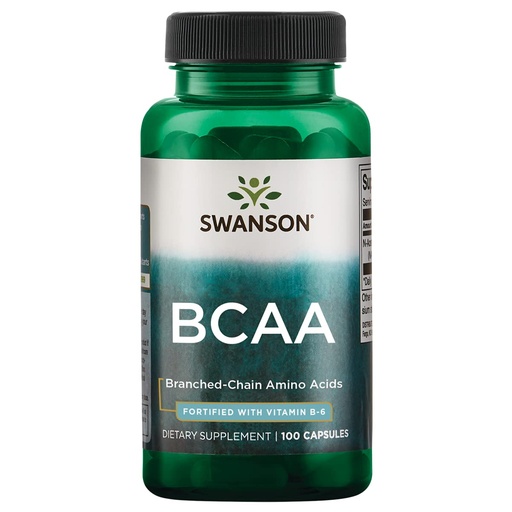 [BRSWIYT7PMHBQADG] Swanson BCAA BRANCHED Chain Amino 100 CAPS