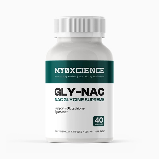 [BRSRE2YYDENBUDTJ] MYOXCIENCE NAC Supreme Capsules | 1.6 G N-Acetyl-L-Cysteine per Serving | 40 Servings