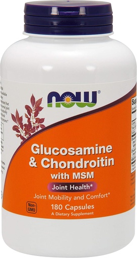 [BRSWI234A55QYYDI] Glucosamine & Chondroitin with MSM - 180 Veg капсули