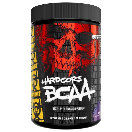 [BRSRAAT4BF6QEFA3] Mutant Hardcore BCAA - Pre, Intra or Post Workout – BCAA Next Level branched-Chain Amino Acids Supplement – Hydration + Recovery - 30 Serving - Grape