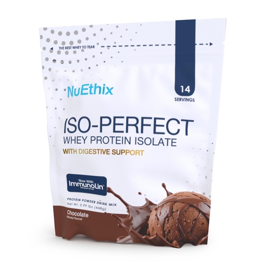 [BRSREGANDIGQO3L7] NuEthix Formulations ISO-Perfect with Digestive Support (Chocolate, 14 Servings)