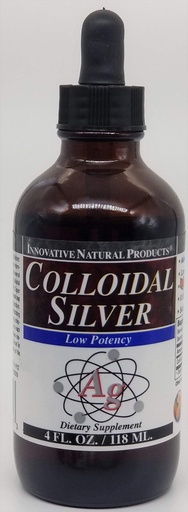 [BRSWYGQOA4PRGDTD] COLLOIDAL Silver 50 PPM | 4 OZ Bottle | INNOVATIVE NATURAL PRODUCTS