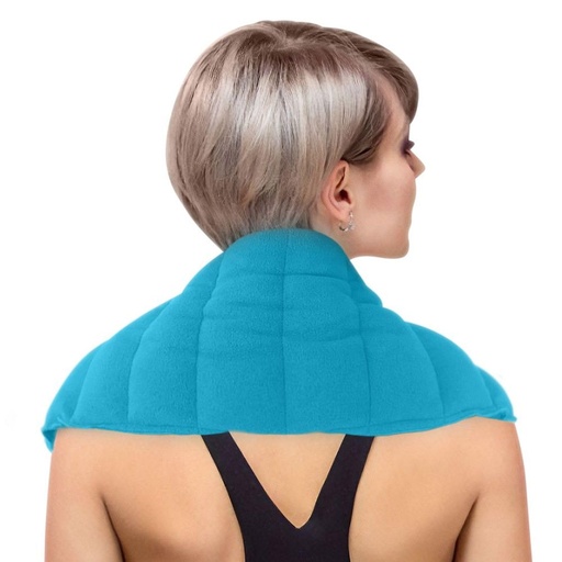 [BRSW2AYEOIPAAAD3] Microwavable Heating Pads 1 Piece Natural Moist Heat Pad for Back Pain, Neck and Shoulders, Nerve, Cramps, Lower Lumbar Relief