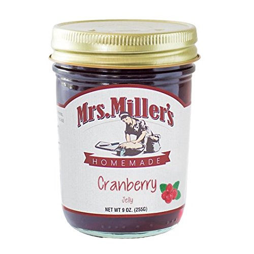 [BRSWIYQMO5YAMDDK] Mrs. Miller's Cranberry Jelly, 9 oz