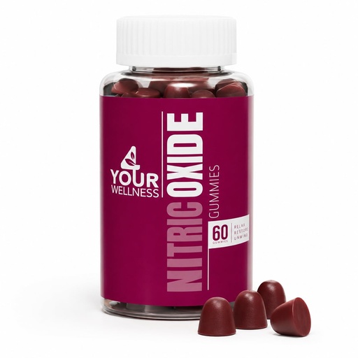 [BRSRAZI7PJ5AGAL3] Nitric Oxide Gummies - Supports Circulation & Endurance, Beet Root & Grape Seed Extract, Vegan, Non-GMO, Gluten Free, Kosher - Pre Workout & Daily Wellness - 30 Day Supply, 60 Count