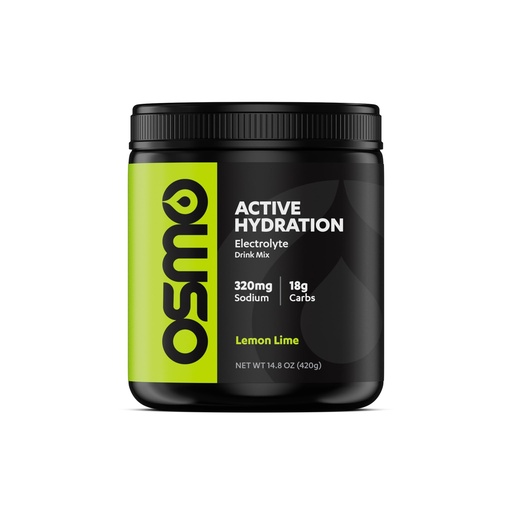 [BRSWG2TRAB5AM3LD] Osmo Active Hydration Electrolyte Powder (20 Servings) - Includes Sodium, Magnesium, Potassium, Carbs & Vitamins, Cane Sugar - All Natural, 3X Faster Hydration, Boosts Power & Endurance, Lemon Lime