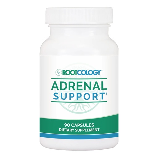 [BRSWG2YPDFYGA3YV] Rootcology by Dr. Izabella Wentz | Adrenal Support | Adaptogenic Herbal Formula with Vitamin B6, Licorice & N-Acetyl-L-Tyrosine | 90 Capsules