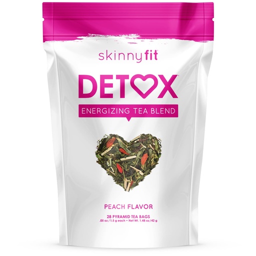 [BRSWGEIHAQBA233P] SkinnyFit Detox Tea: All-Natural, Laxative-Free, Supports A Healthy Weight, Helps Reduce Bloating, Natural Energy, Supports Immune System, Vegan, 28 Servings