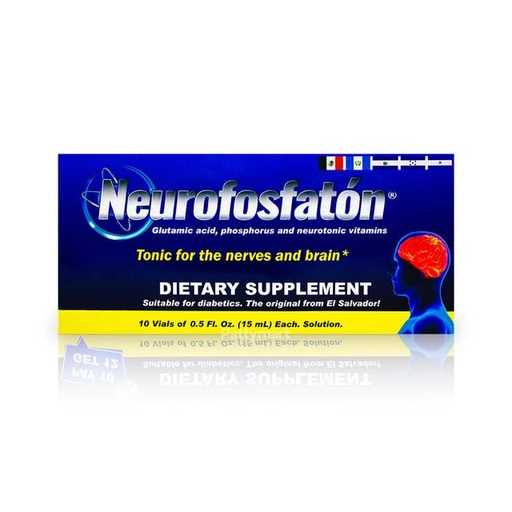 [BRSREGAOAEFBMETH] Neurofosfaton- Nervios y cerebro/Nerves and Brain x 10 viales