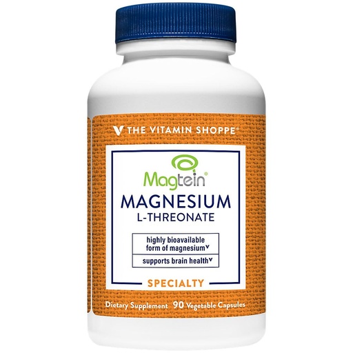 [BRSWYZQBA4CROH3J] The Vitamin Shoppe Magnesium - Muscle Relaxation, Bone Health & Energy Production Support, Daily Mineral (90 Vegetable Capsules)