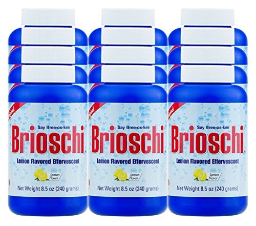 [BRSWKHD7AQEGY23Y] Brioschi Effervescent 8.5oz (12 Bottles) The Original Lemon Flavored Italian Effervescent 12 bottles by Brioschi