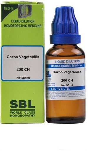 [BRSRABAFAR6RUEI4] SBL's Carbo Vegetabilis 200 Dilution 30 ml
