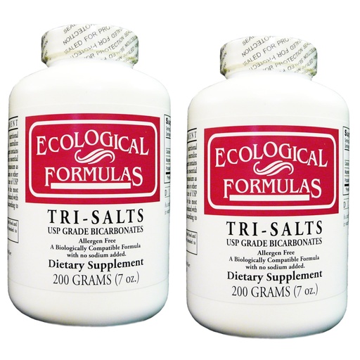 [BRSROADQA4DW22DO] Ecological Formulas Tri Salts Calcium Magnesium Potassium 200 GMS X 2 Bottles Sodium-Free