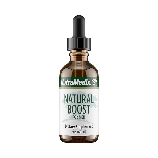 [BRSWGHDQPIFB6ALD] NutraMedix Natural Boost for Men - Amino Acids and Energy Support - Ginkgo Biloba, Maca Root, Saffron Extract, Epimedium, and L-Arginine - Men's Health Supplement (2oz / 60ml)