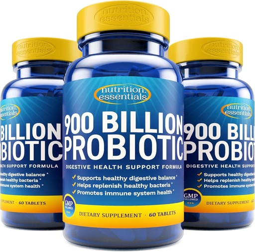 [BRSRMGD6CB5BE3DA] Nutrition Essentials Probiotic Supplement + Nootropic Brain Support Supplement