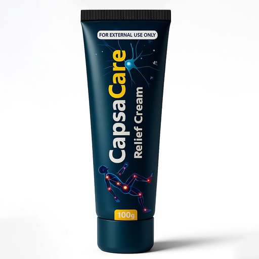 [BRSREAD4OYMQKYLA] CapsaCare Neuropathy Relief Cream - with Capsaicin & Arnica, Menthol for Muscle & Joint Comfort, Fast Absorbing Formula for Feet, Hands, Legs, and Waist (1Pc)