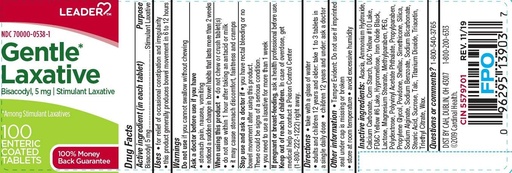 [BRSWYBI6CN6RUG3O] Gentle Laxative Bisacodyl 5mg Stimulant Laxative 100 Enteric Coated Tablets