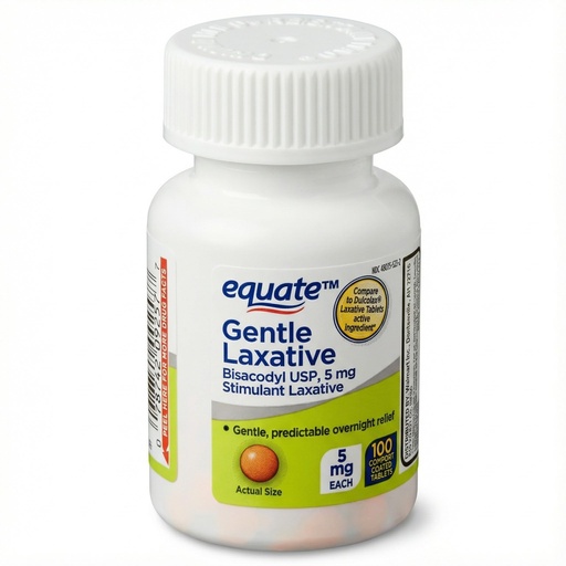 [BRSRGFA6AAMWKCDA] Laxatives for Constipation Relief – 100 Tablets, Laxative for Constipation, Bisacodyl 5 mg Laxatives, Constipation Relief for Women and Men, Laxative (Pack of 1)