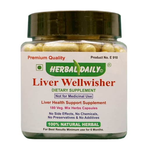 [BRSRMZQCAAFQO3I4] Liver Wellwisher 180 Capsule Liver Supplement Beneficial in Liver Cleanse Body Detox & Repair Support Overall Health Wellness 180 Days Supply | Supports Immunity & Digestive Health
