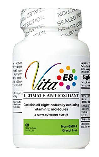 [BRSWIGYDCMAA4HLO] VitaE8 60 Capsules - High Gamma, Low Alpha Full Spectrum Vitamin E with No Filler Oils
