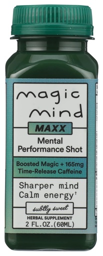 [BRSRGZIBAUNAOFIZ] Magic Mind, Performance Elixir Maxx, 2 Fl Oz