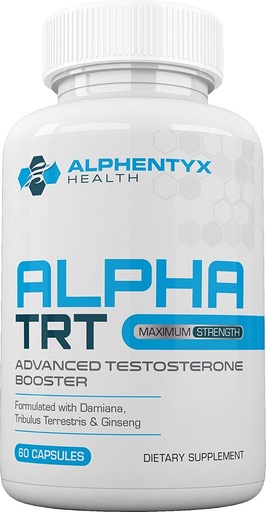 [BRSWGEL4OUHBAHLG] Alpha TRT - Maximum Strength - Advanced Testosterone Booster - Increase Energy and Lean Muscle Mass