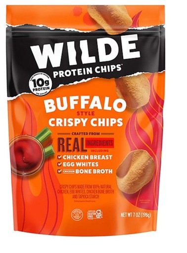 [BRSREH3RCMJWAYLG] Wilde Protein Chips Buffalo Chicken, 8.5 oz (I PACK)