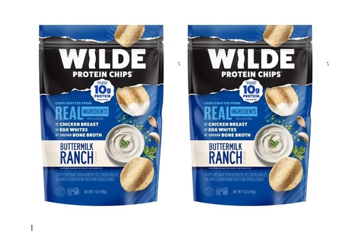 [BRSREHAYCIFWGYIY] Wilde Protein Chips Ranch, 7 oz., resealable bag (2 pack)
