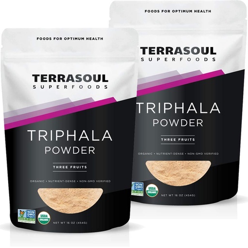 [BRSWECQBC4BGAYLX] Terrasoul Superfoods Organic Triphala Powder - 2 Pounds