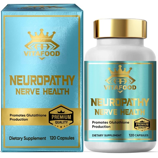 [BRSRGC3RCR6GYYLG] Nerve Savior for Neuropathy, 120 Capsules Neuropathy Nerve Supplement with 600mg Alpha Lipoic Acid, Daily Wellness Support for Hands & Feet