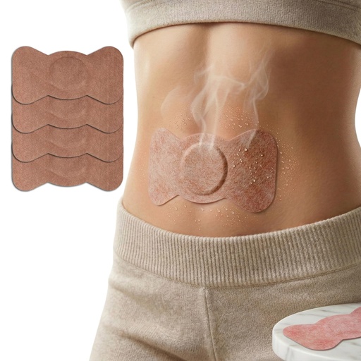 [BRSRGCAHOYCRU3YZ] Premium Non-Woven Belly Patches, 30 Count - Breathable, Skin-Friendly & Self-Adhesive Abdomen Stickers for Daily Comfort and Personal Care, Suitable for Home and Travel Use