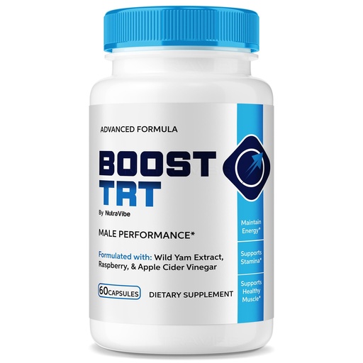[BRSREA36BMBR4FD3] Boost TRT Capsules – BoostTRT Pills Premium Blend with Natural Ingredients for Stamina, Energy & Daily Performance | Easy-to-Swallow, Official Formula (60 Capsules)