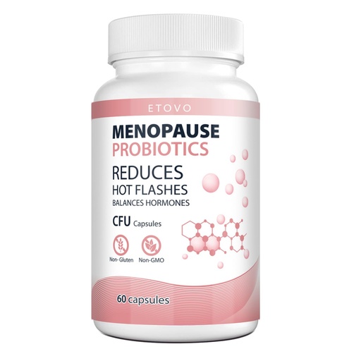 [BRSREY3RBZ7WCFY6] Menopause Supplements for Women 150 Billion CFU Menopause Probiotics for Women 14-in-1 Herbal and Phytocomplex Menopause Supplement Relief from Hot Flashes and Night Sweats 60 Capsules 1 Bottle